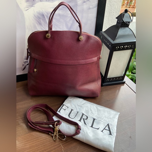 Furla Leather Bag with Dust Bag - Picture 4 of 17